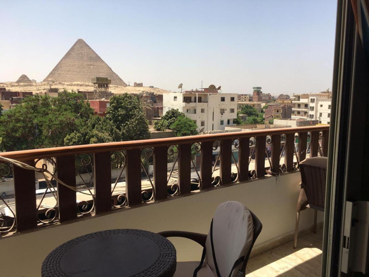 El Aida Pyramids View Hotel Kafret el-Gabal Dış mekan fotoğraf