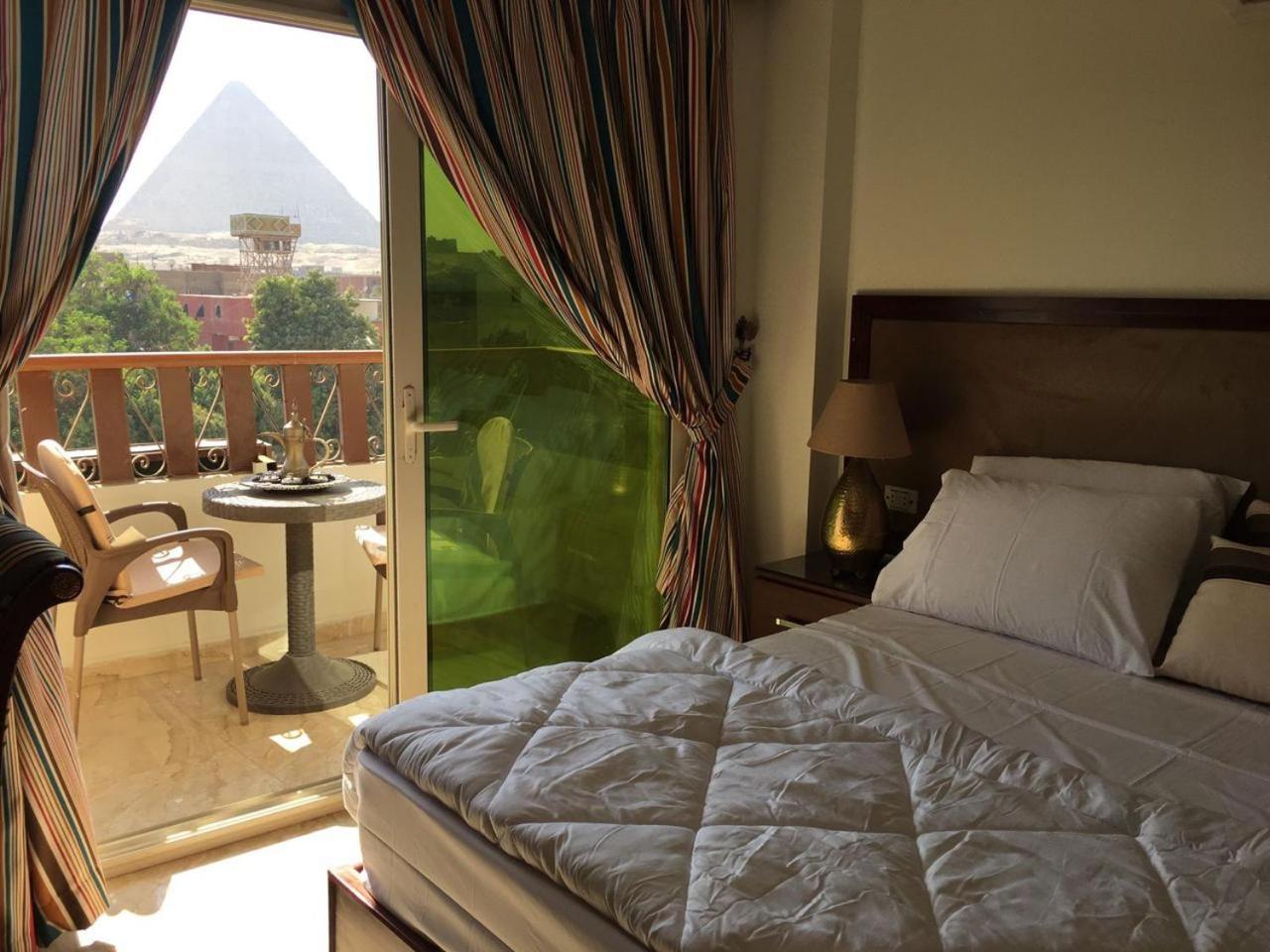 El Aida Pyramids View Hotel Kafret el-Gabal Dış mekan fotoğraf