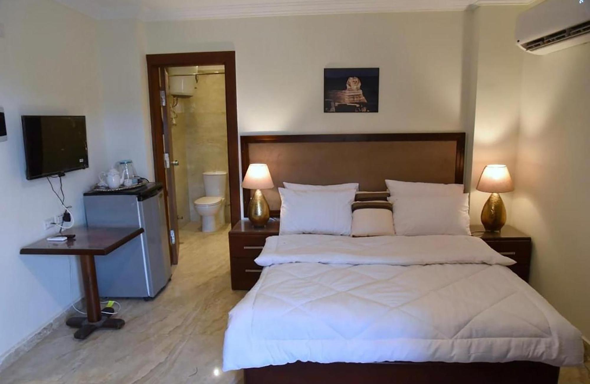 El Aida Pyramids View Hotel Kafret el-Gabal Dış mekan fotoğraf