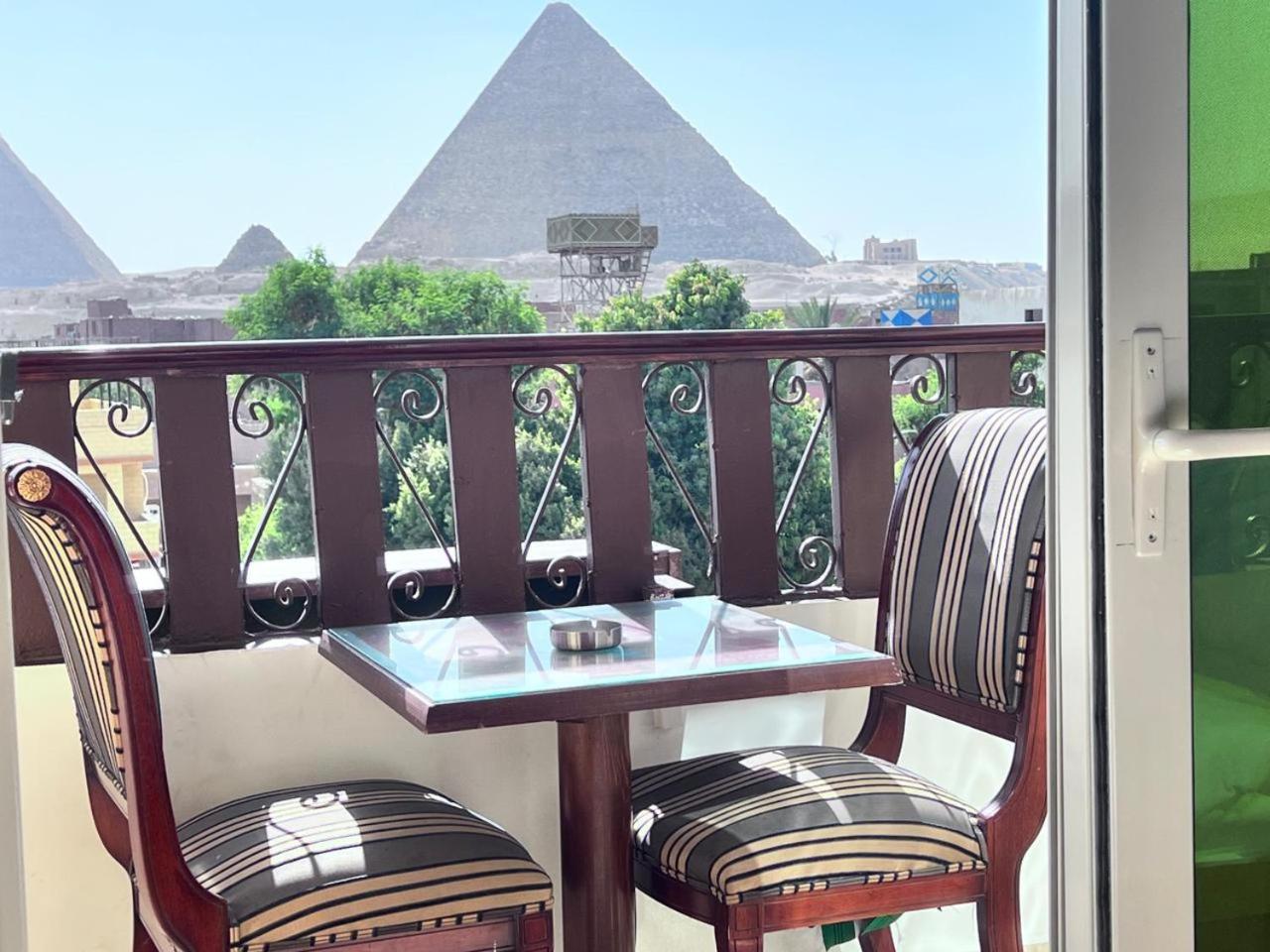 El Aida Pyramids View Hotel Kafret el-Gabal Dış mekan fotoğraf