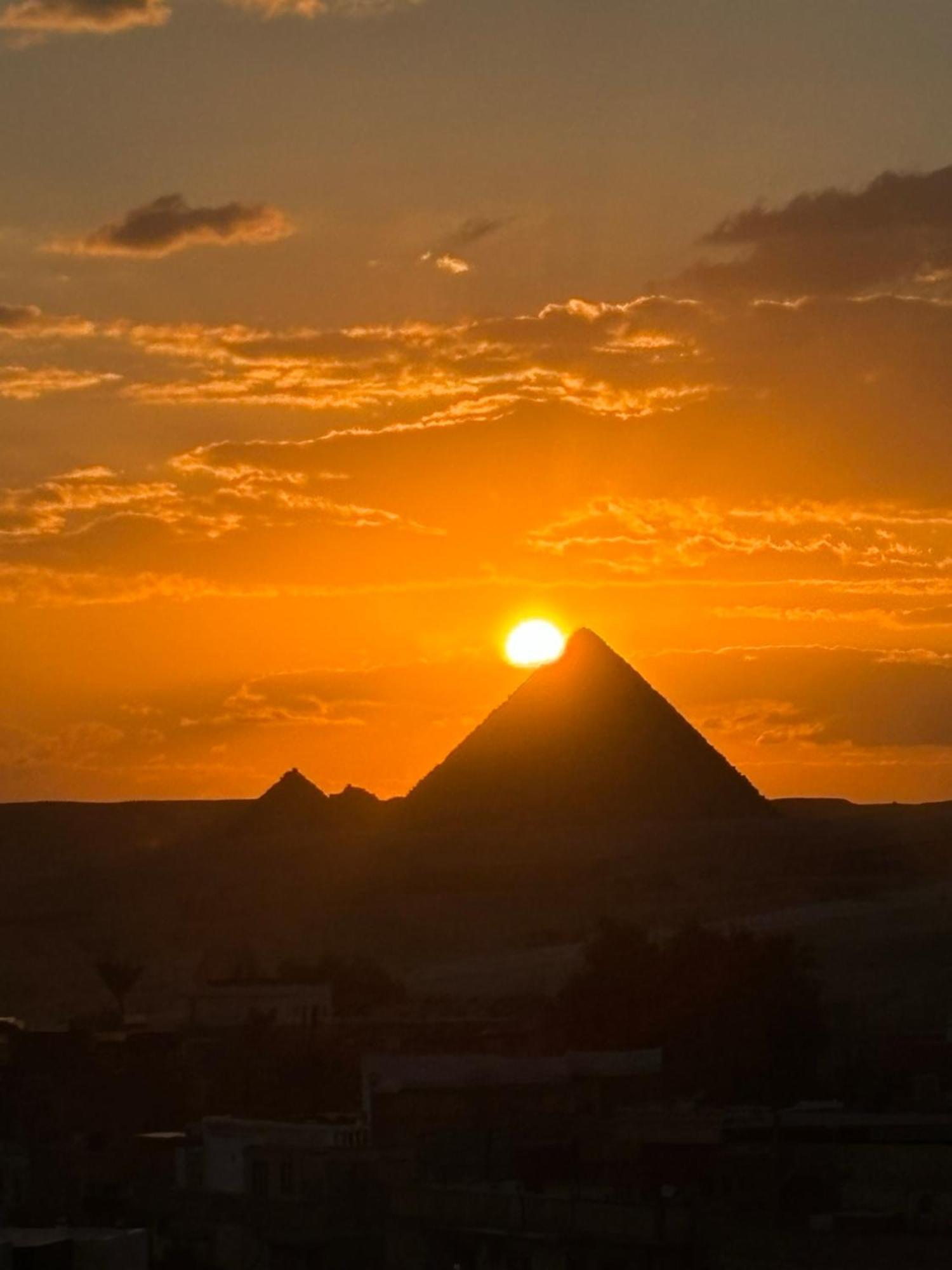 El Aida Pyramids View Hotel Kafret el-Gabal Dış mekan fotoğraf